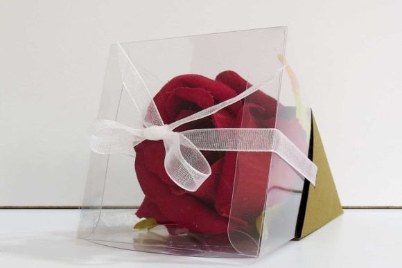 3D SVG Flower Box Template for Seasonal Branding