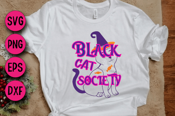 Black Cat Society 3D SVG Design Review for Real Projects