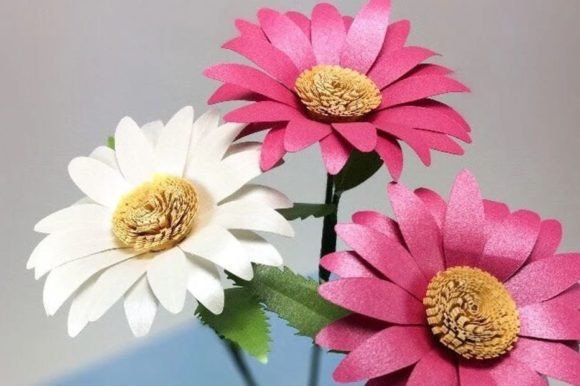 Daisy Paper Flower 3D SVG: A Fresh Design Asset for Creative Projects