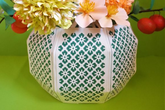 Fiore Planter Papercraft Vase – A 3D SVG for Flower-Loving Creators