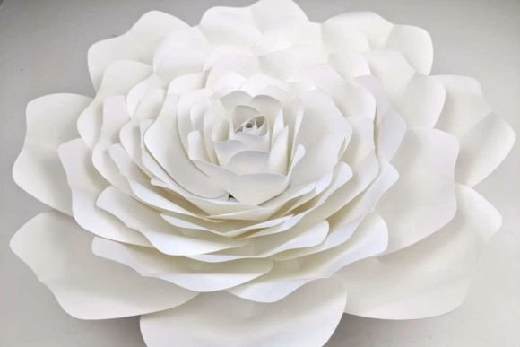 Giant Rose Paper Flower Review for Real Embroidery Projects