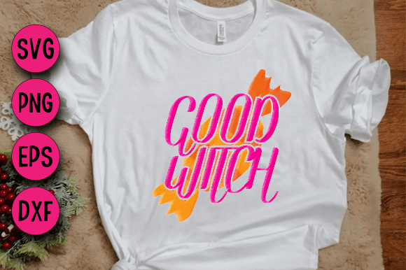 Good Witch 2, 3D SVG Design Review for T-Shirt Graphics and Creative Marketplaces