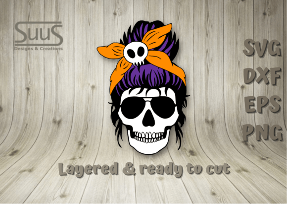 Halloween Skull LAYERED SVG Review for Real Embroidery Projects