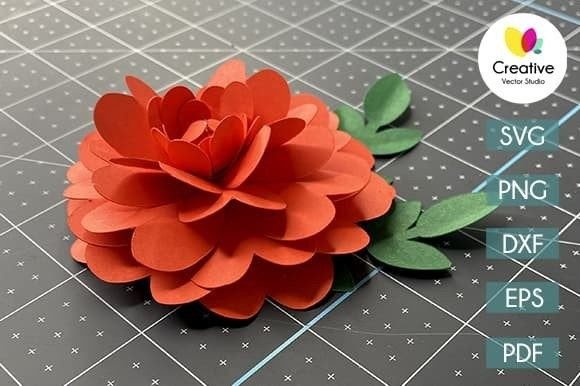 Paper Flower SVG Template №14 Review: A Practical Embroidery Design for Real Projects